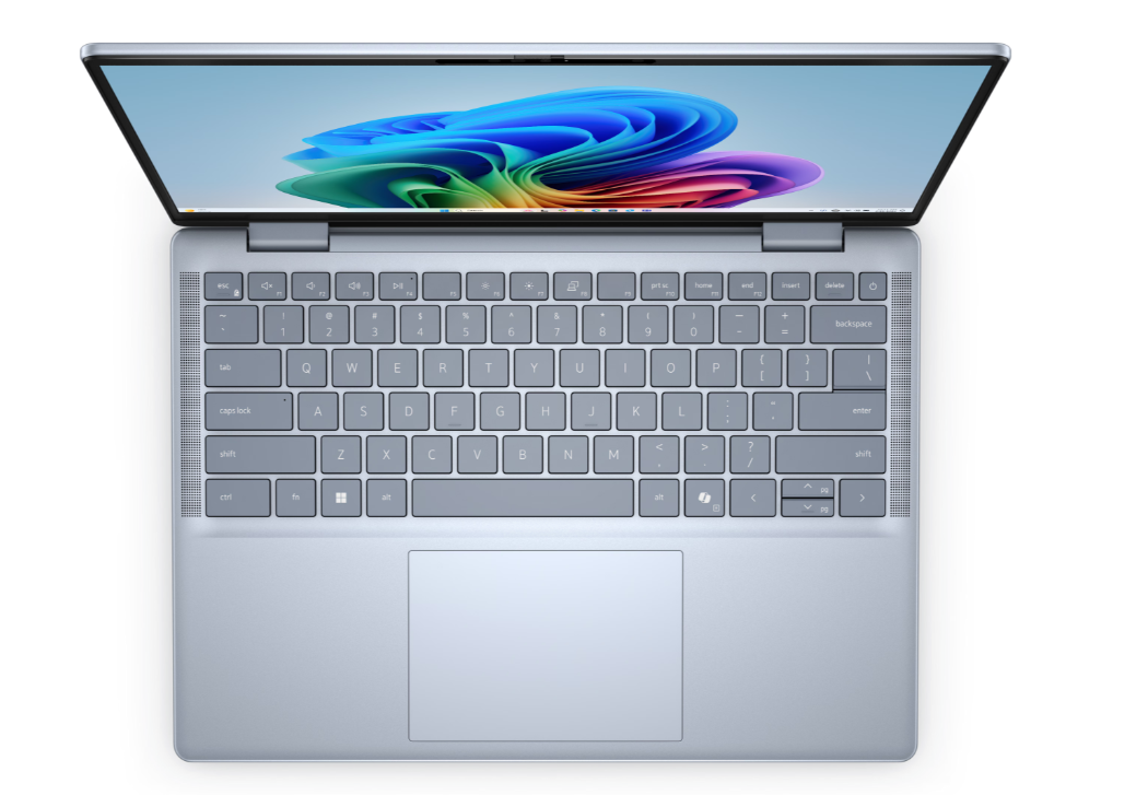 Dell Inspiron 14 7441 Plus | Ice Blue | 14 " | IPS | Touchscreen | QHD+ | Anti-glare | Snapdragon X Elite | X1E-80-100 | 16 GB | LPDDR5X | Solid-state drive capacity 1000 GB | Qualcomm Adreno GPU | Windows 11 Pro | Bluetooth version 5.4 | Keyboard languag