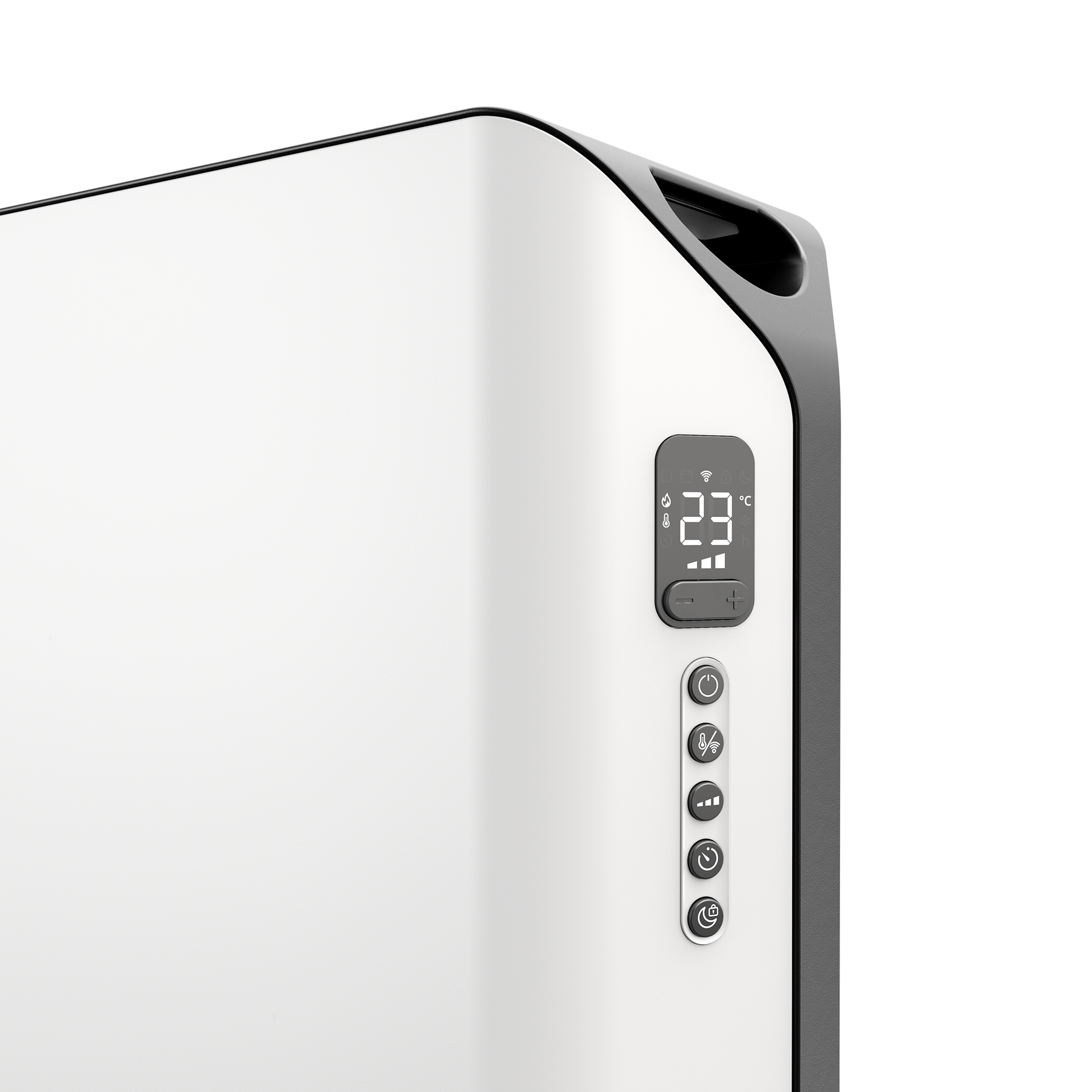 Duux Edge Oil Heater | Oil Heater | 2000 W | Suitable for rooms up to 20 m² | White