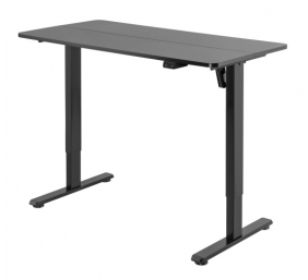 Reguliuojamo aukščio stalas Up Up Frigg Juodas