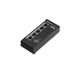 Teltonika Industrial Switch | TSF010 | Unmanaged | DIN rail mountable | 10/100 Mbps (RJ-45) ports quantity 5 | Power supply type 3-pin industrial DC power socket