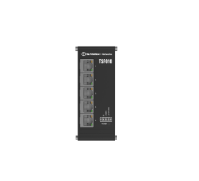 Teltonika Industrial Switch | TSF010 | Unmanaged | DIN rail mountable | 10/100 Mbps (RJ-45) ports quantity 5 | Power supply type 3-pin industrial DC power socket