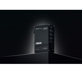 Teltonika Industrial Switch | TSW040 | Unmanaged | DIN rail mountable | 10/100 Mbps (RJ-45) ports quantity 8 | PoE+ ports quantity 8 | Power supply type 2-pin industrial DC power socket