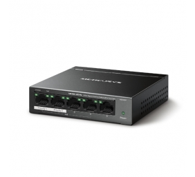 Mercusys MS105GP 5-Port Gigabit Desktop Šakotuvas su 4-Port PoE+
