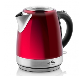 ETA | Mini Kettle | ETA859990010 | Electric | 2100 W | 1.2 L | Stainless steel | 360° rotational base | Red
