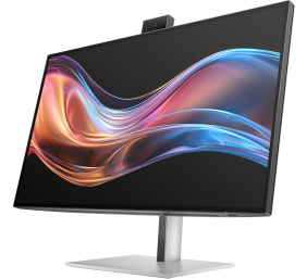 HP 727pm Series 7 Pro 4K Conferencing Monitor - 27" 3840x2160 UHD 400-nit AG, IPS HDR, USB-C(100W)/2x USB-C(15W)/HDMI/DisplayPort Daisy-Chain, 5x USB, speakers, 5MP webcam, RJ-45 LAN, height adjustable/tilt/swivel/pivot, 3 years