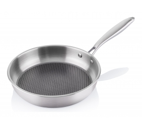 ETA | Pan | ETA292990000 HONEYCOMB | Universal | Diameter 28 cm | Electric, induction, gas, glass ceramics | Suitable for induction hob | Fixed handle | Stainless Steel