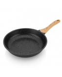 ETA Pan | ETA692990000 TITANIUM II | Universal | Diameter 28 cm | Electric, induction, gas, glass ceramics | Suitable for induction hob | Fixed handle | Black