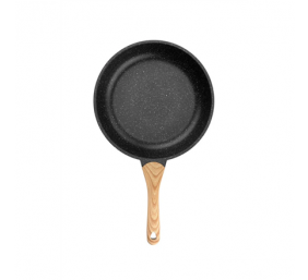 ETA Pan | ETA692990000 TITANIUM II | Universal | Diameter 28 cm | Electric, induction, gas, glass ceramics | Suitable for induction hob | Fixed handle | Black