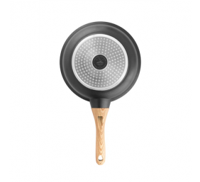 ETA Pan | ETA792990000 TITANIUM II | Universal | Diameter 24 cm | Electric, induction, gas, glass ceramics | Suitable for induction hob | Fixed handle | Black