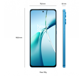 OnePlus Nord CE4 Lite | Mega Blue | 6.67 " | AMOLED | 1080 x 2400 pixels | Qualcomm SM6375 | Snapdragon 695 5G (6 nm) | Internal RAM 8 GB | 256 GB | Dual SIM | 4G | 5G | Main camera resolution 50+2 MP | Secondary camera resolution 16 MP | Android | 14