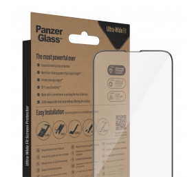 PanzerGlass | Screen protector | Apple | iPhone 14/13/13 Pro | Tempered Glass | Transparent | Fingerprint resistant; Diamond strength; Ultra-Wide Fit