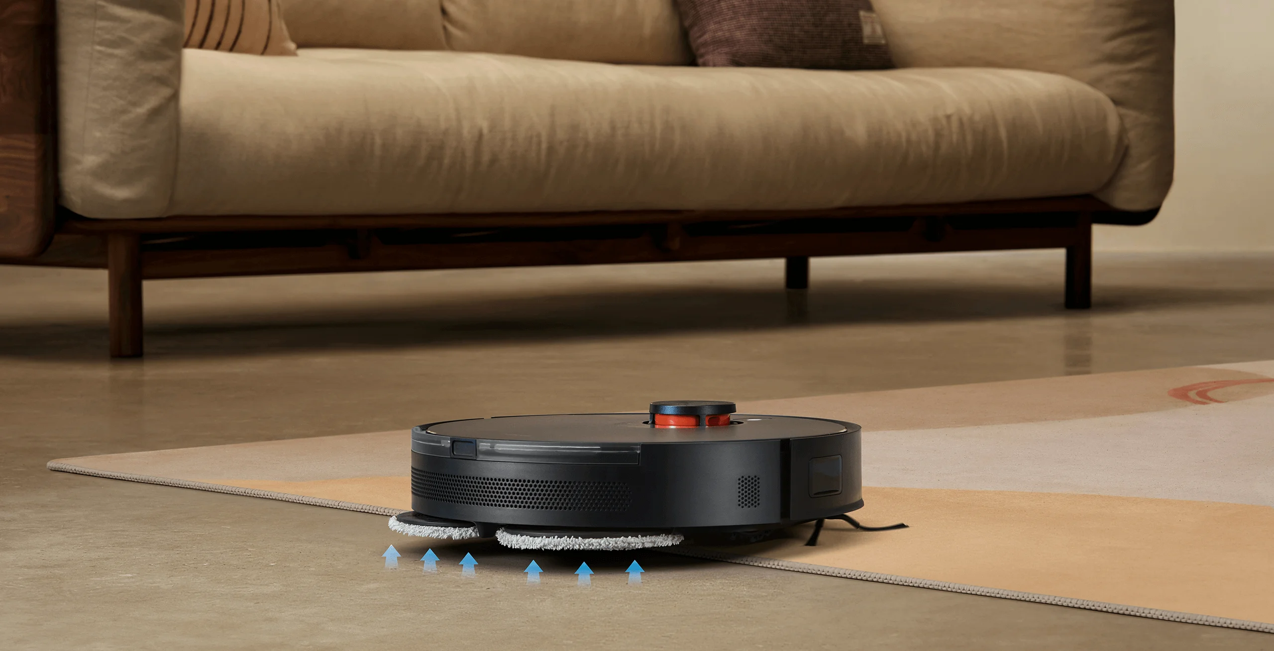 Xiaomi | Robot Vacuum (EU) | S20+ | Wet&Dry | Operating time (max) 170 min | 5200 mAh | Dust capacity 0.45 L | 6000 Pa | Black