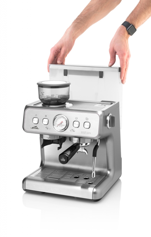 ETA Espresso Coffee Maker | ETA718190000 BARICELO | Pump pressure 15 bar | Semi-automatic | 1550 W | Stainless Steel