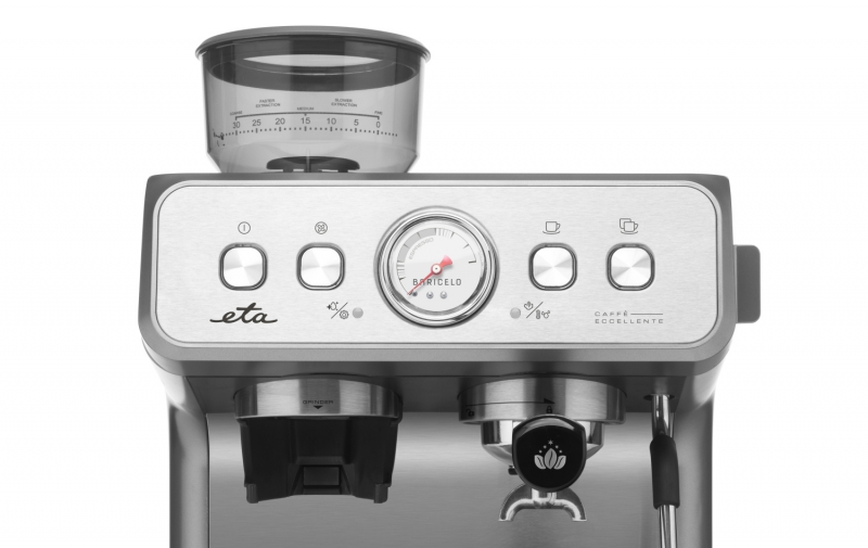 ETA Espresso Coffee Maker | ETA718190000 BARICELO | Pump pressure 15 bar | Semi-automatic | 1550 W | Stainless Steel