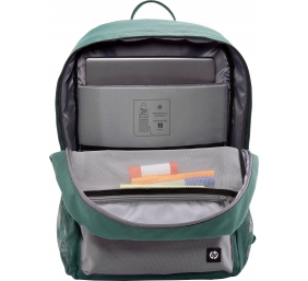HP Campus 15.6 Backpack - 17 Liter Capacity – Green/Grey