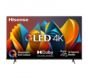 Hisense QLED Smart TV | 65E7NQ | 65" | Smart TV | VIDAA OS | UHD | Black