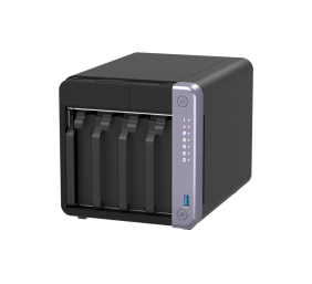 QNAP Cost-effective 4-bay 10GbE NAS | TS-432X-4G | Alpine | AL524 | Processor frequency 2 GHz | 4 GB | DDR4 SODIMM | 90W adapter (12VDC), 100-240VAC