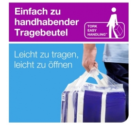 Lapelinis rankšluostinis popierius Tork Xpress Soft Multifold H2, 2 sl.,225 lap.,22.2x24cm, Z, 12vnt