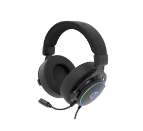 Genesis Gaming Headset | Neon 764 | Wired | Over-ear | Microphone | Black