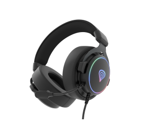 Genesis Gaming Headset | Neon 764 | Wired | Over-ear | Microphone | Black
