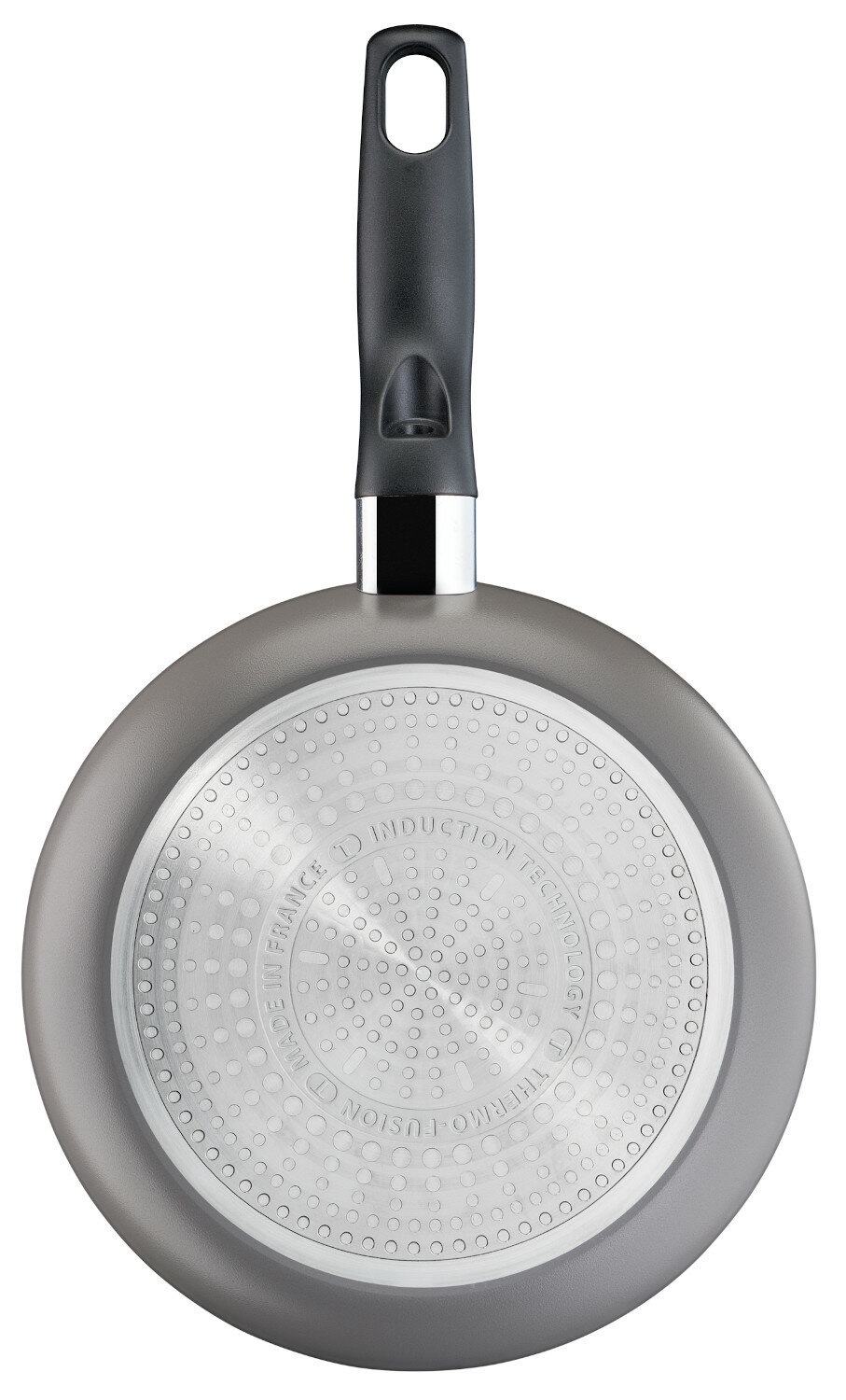 TEFAL Super Start Pan | C2730653 | Frying | Diameter 28 cm | Suitable for induction hob | Fixed handle | Black