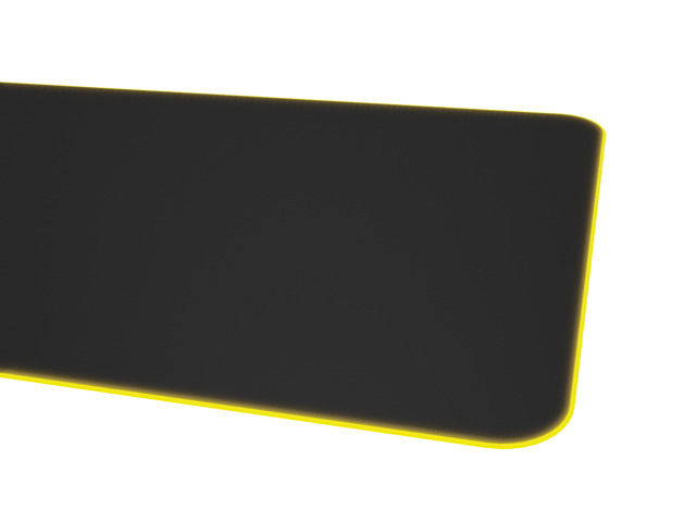Genesis Mouse Pad | Boron 500 XXL RGB | Mouse pad | 400 x 800 x 4 mm | Black