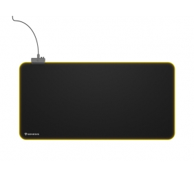 Genesis Mouse Pad | Boron 500 XXL RGB | Mouse pad | 400 x 800 x 4 mm | Black