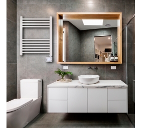 Adler LED Electric Bathroom Radiator | AD 7823 | Radiator | 400 W | White | IP24