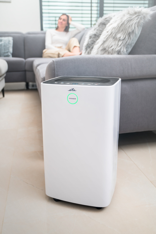 ETA Dehumidifier | ETA263090000 Fainer | Power 180 W | Suitable for rooms up to 150 m³ | Suitable for rooms up to 60 m² | Water tank capacity 2 L | White