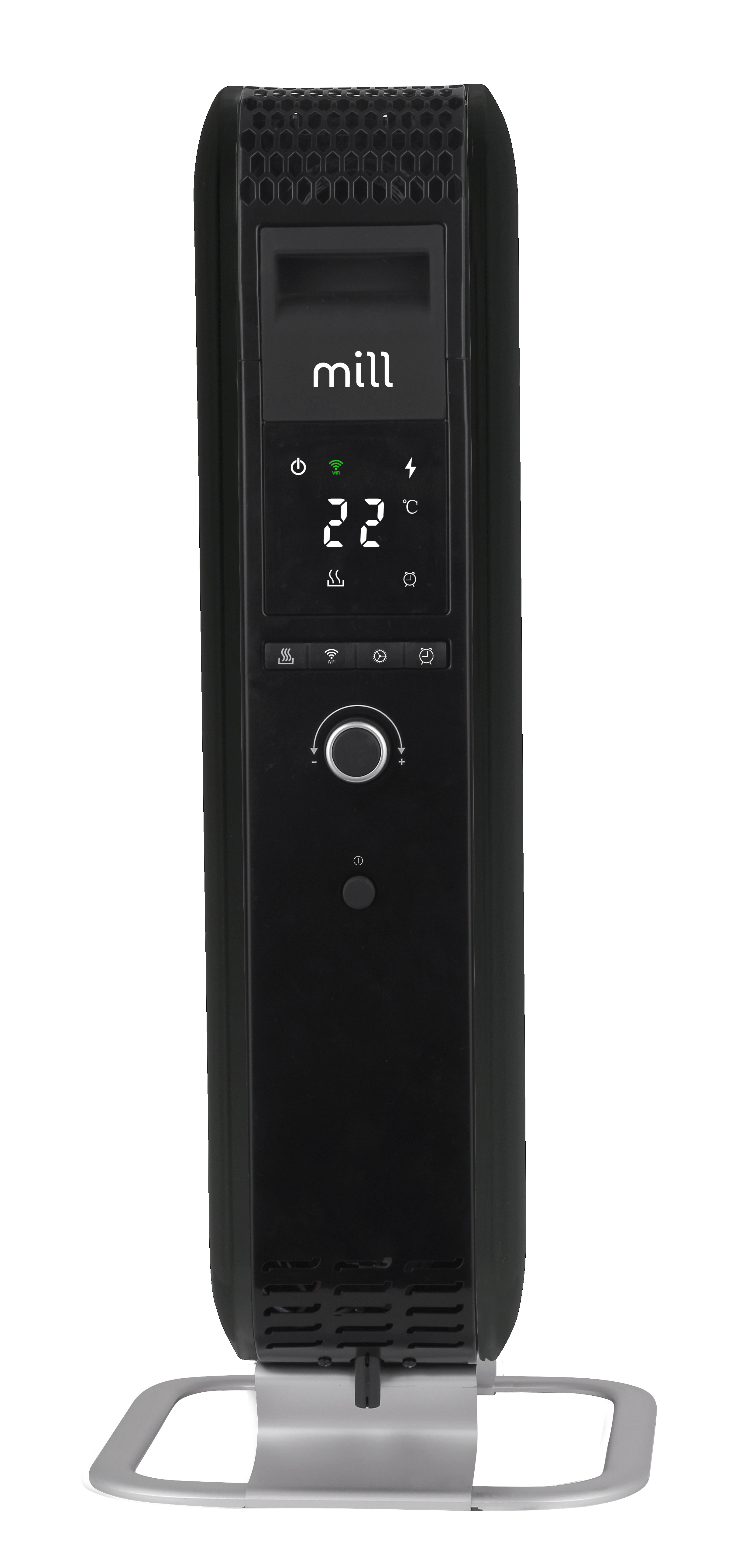 Mill WiFI GEN3 Oil Filled Radiator | OIL2000WIFI3 | Oil Filled Radiator | 2000 W | Number of power levels 3 | Black