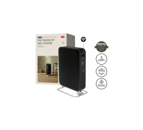 Mill WiFI GEN3 Oil Filled Radiator | OIL2000WIFI3 | Oil Filled Radiator | 2000 W | Number of power levels 3 | Black