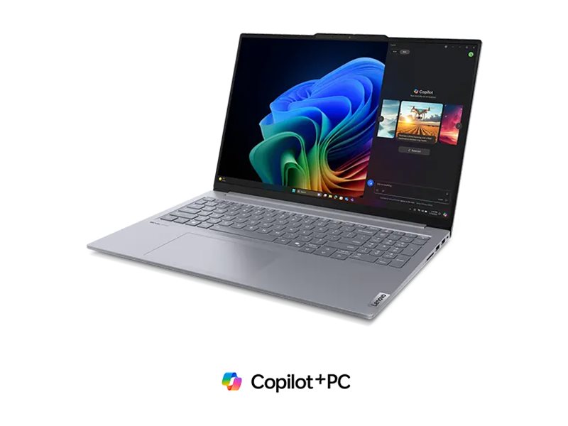 Lenovo ThinkBook 16 G7 QOY | Luna Grey | 16 " | IPS | WUXGA | 1920 x 1200 pixels | Anti-glare | Snapdragon X Plus | X1P-42-100 | 32 GB | Soldered LPDDR5x | Solid-state drive capacity 1000 GB | Qualcomm Adreno GPU | Windows 11 Pro | 802.11be | Bluetooth ve