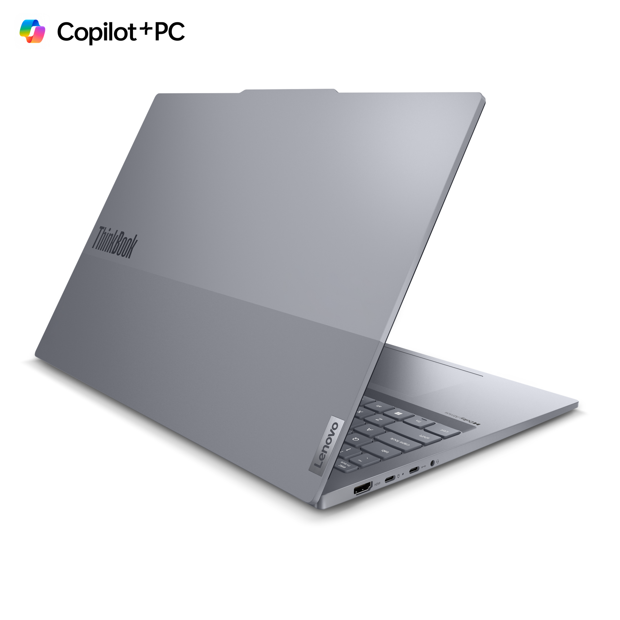 Lenovo ThinkBook 16 G7 QOY | Luna Grey | 16 " | IPS | WUXGA | 1920 x 1200 pixels | Anti-glare | Snapdragon X Plus | X1P-42-100 | 32 GB | Soldered LPDDR5x | Solid-state drive capacity 1000 GB | Qualcomm Adreno GPU | Windows 11 Pro | 802.11be | Bluetooth ve