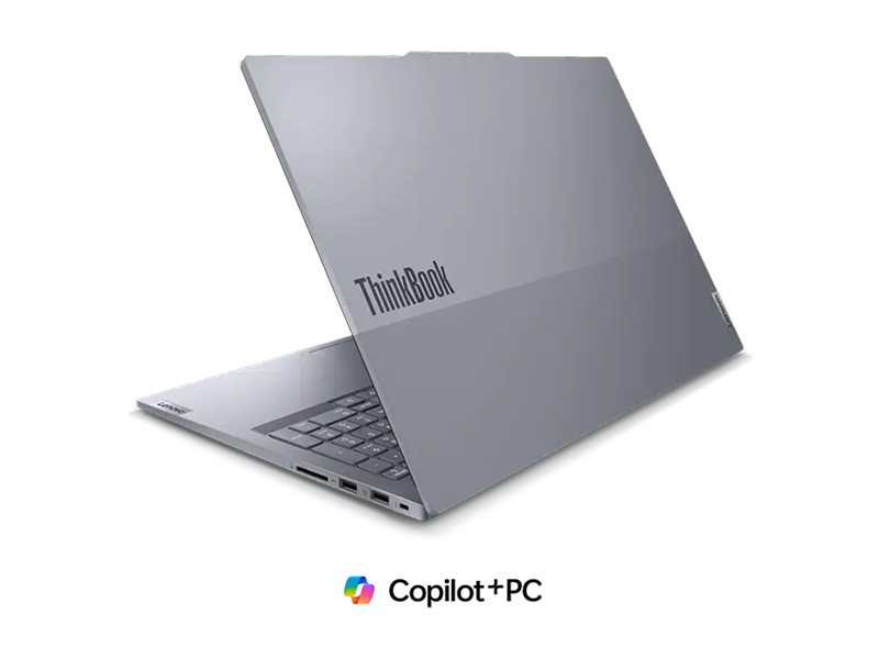 Lenovo ThinkBook 16 G7 QOY | Luna Grey | 16 " | IPS | WUXGA | 1920 x 1200 pixels | Anti-glare | Snapdragon X Plus | X1P-42-100 | 32 GB | Soldered LPDDR5x | Solid-state drive capacity 1000 GB | Qualcomm Adreno GPU | Windows 11 Pro | 802.11be | Bluetooth ve