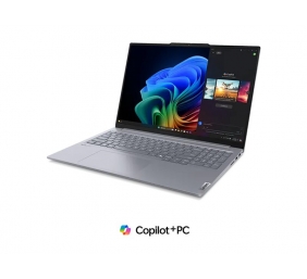 Lenovo ThinkBook 16 G7 QOY | Luna Grey | 16 " | IPS | WUXGA | 1920 x 1200 pixels | Anti-glare | Snapdragon X Plus | X1P-42-100 | 32 GB | Soldered LPDDR5x | Solid-state drive capacity 1000 GB | Qualcomm Adreno GPU | Windows 11 Pro | 802.11be | Bluetooth ve