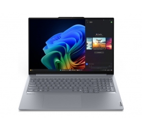 Lenovo ThinkBook 16 G7 QOY | Luna Grey | 16 " | IPS | WUXGA | 1920 x 1200 pixels | Anti-glare | Snapdragon X Plus | X1P-42-100 | 32 GB | Soldered LPDDR5x | Solid-state drive capacity 1000 GB | Qualcomm Adreno GPU | Windows 11 Pro | 802.11be | Bluetooth ve