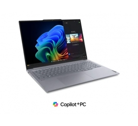 Lenovo ThinkBook 16 G7 QOY | Luna Grey | 16 " | IPS | WUXGA | 1920 x 1200 pixels | Anti-glare | Snapdragon X Plus | X1P-42-100 | 32 GB | Soldered LPDDR5x | Solid-state drive capacity 1000 GB | Qualcomm Adreno GPU | Windows 11 Pro | 802.11be | Bluetooth ve