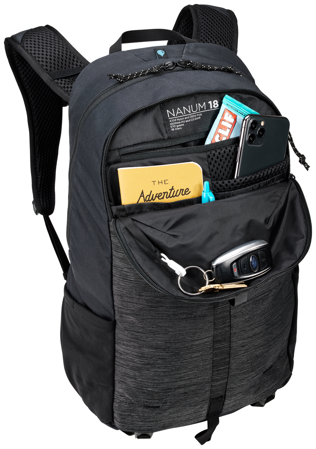 Thule | Nanum, 18L | Hiking Backpack | Black