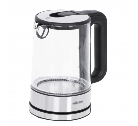 Mesko | Kettle | MS 1301b | Electric | 1850 W | 1.7 L | Glass | 360° rotational base | Black