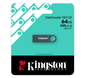 Kingston DataTraveler SE9 G3 | 64 GB | USB 3.2 | Dark nickel
