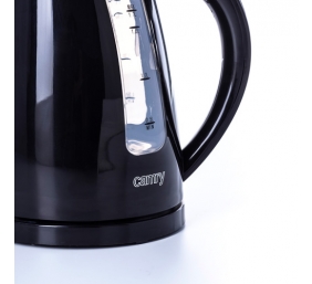 Camry | Kettle | CR 1255 | Standard | 2200 W | 1.7 L | Plastic | 360° rotational base | Black