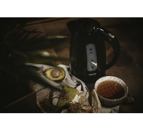 Camry | Kettle | CR 1255 | Standard | 2200 W | 1.7 L | Plastic | 360° rotational base | Black