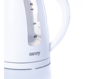 Camry | Kettle | CR 1255 | Standard | 2200 W | 1.7 L | Plastic | 360° rotational base | White