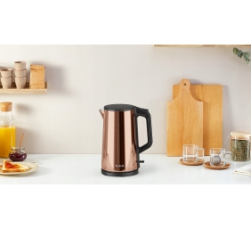 TEFAL | Kettle | KI583C10 | Electric | 2000 W | 1.5 L | Stainless Steel | 360° rotational base | Gold
