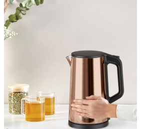TEFAL | Kettle | KI583C10 | Electric | 2000 W | 1.5 L | Stainless Steel | 360° rotational base | Gold