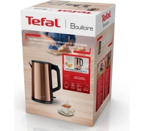TEFAL | Kettle | KI583C10 | Electric | 2000 W | 1.5 L | Stainless Steel | 360° rotational base | Gold
