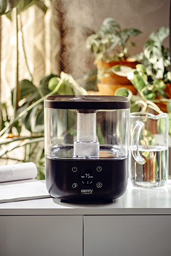 Camry | CR 7973b | Humidifier | 23 W | Water tank capacity 5 L | Suitable for rooms up to 35 m² | Ultrasonic | Humidification capacity 100-260 ml/hr | Black