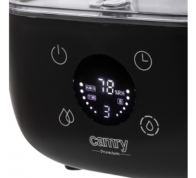Camry | CR 7973b | Humidifier | 23 W | Water tank capacity 5 L | Suitable for rooms up to 35 m² | Ultrasonic | Humidification capacity 100-260 ml/hr | Black