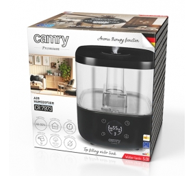Camry | CR 7973b | Humidifier | 23 W | Water tank capacity 5 L | Suitable for rooms up to 35 m² | Ultrasonic | Humidification capacity 100-260 ml/hr | Black