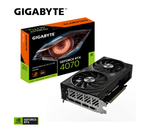 Gigabyte GV-N4070WF2OCV2-12GD | NVIDIA | 12 GB | GeForce RTX 4070 | GDDR6 | HDMI ports quantity 1 | Memory clock speed 2490 MHz